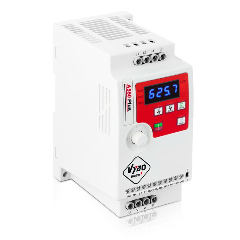 Frequentie omvormer 0,4kW 230V A550 Plus Verkoop VYBO Electric