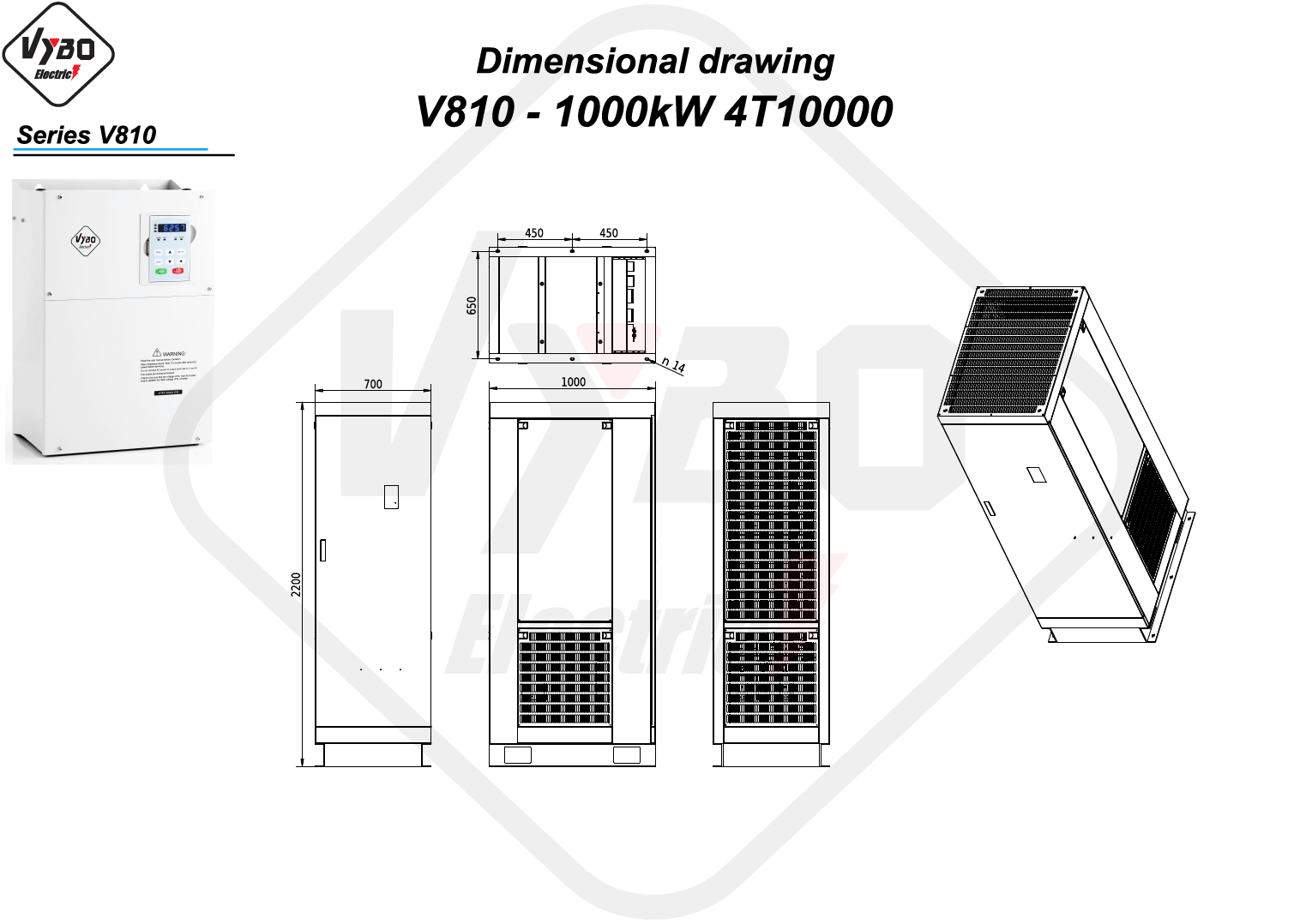 Maßzeichnung V810 4T10000