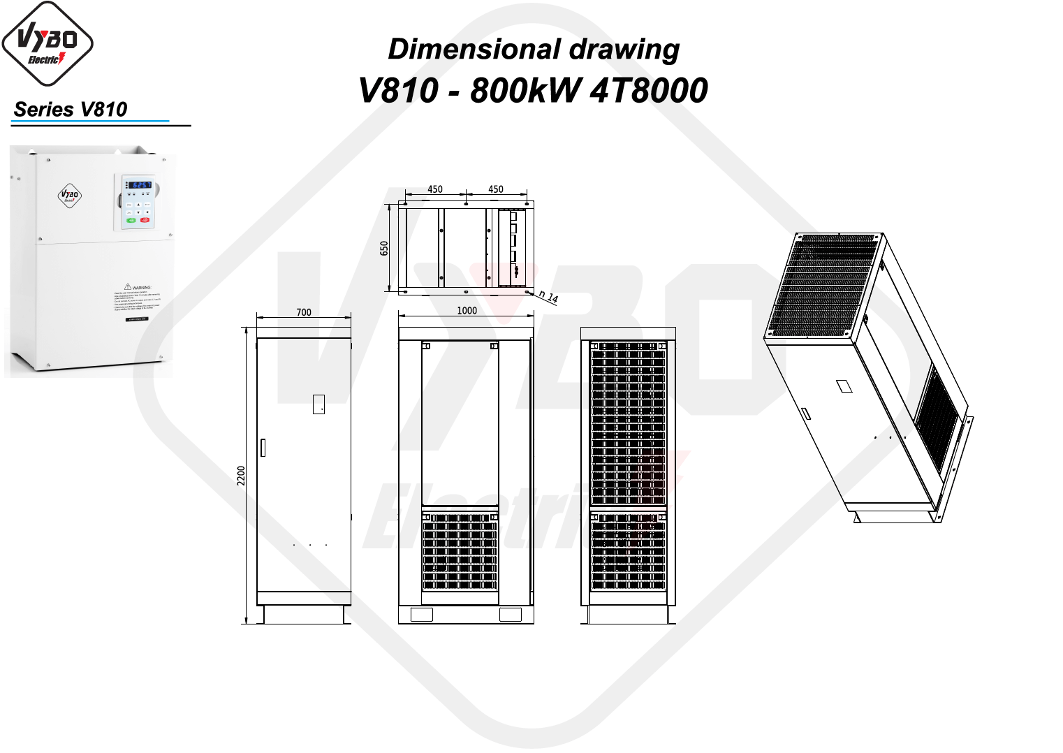 Maßzeichnung V810 4T8000