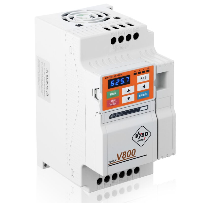 Frequentie omvormer 0,4kW 230V V800 Verkoop VYBO Electric