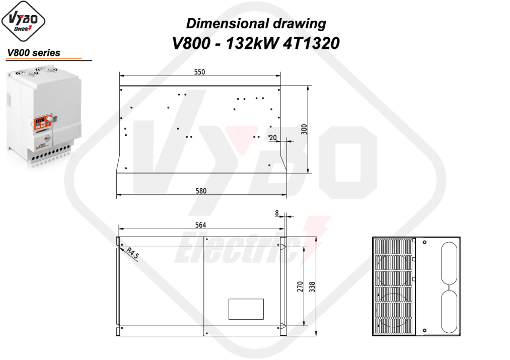 Maßzeichnung V800 4T1320