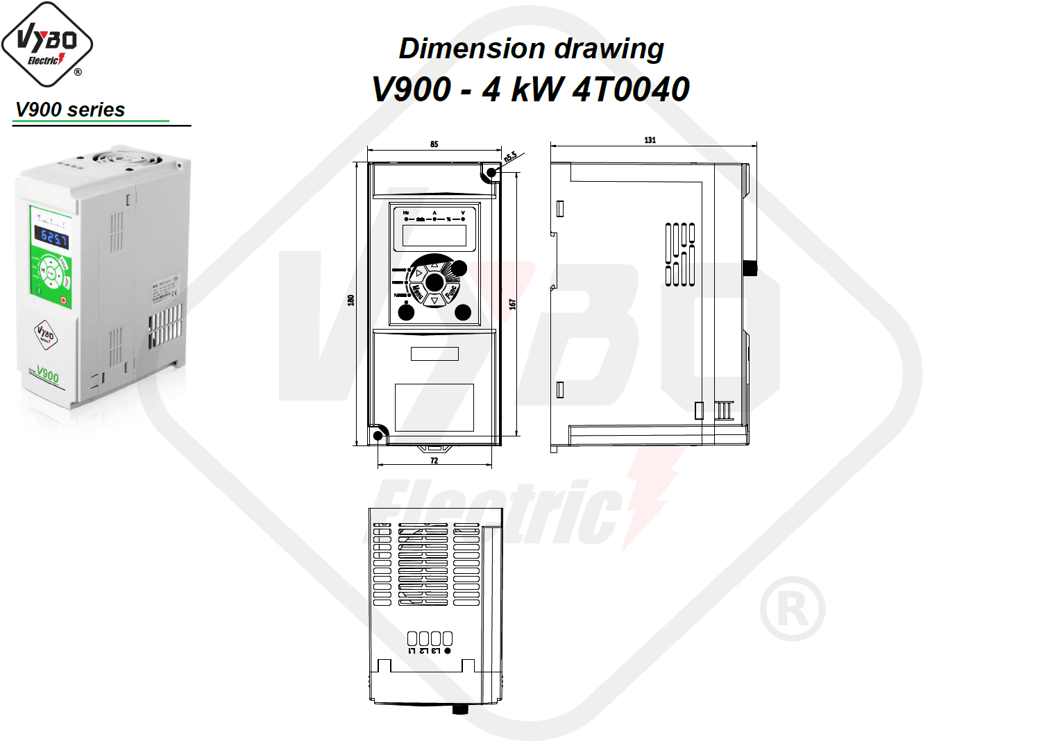 Maßzeichnung 4T0040