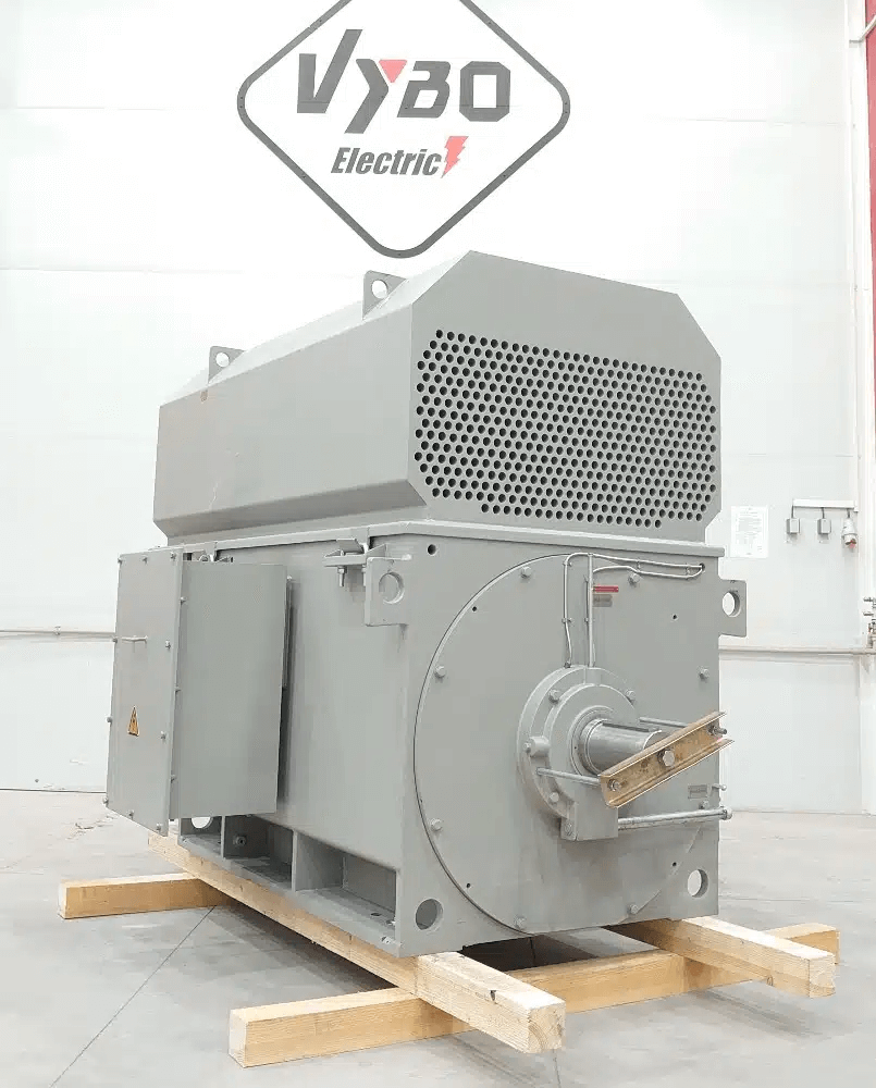 3 stuks asynchrone elektromotoren 800 kW H27R500-06 voor ventilatoren